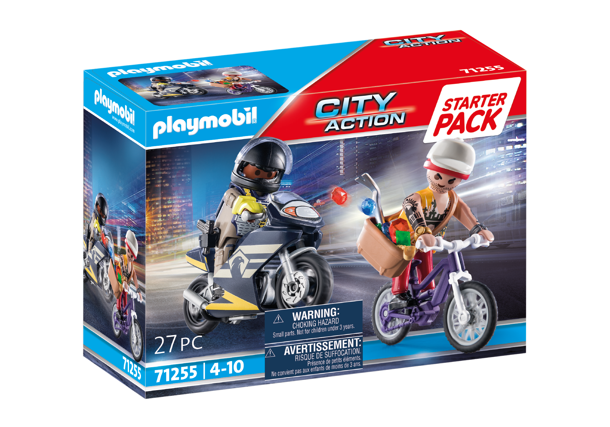 PLAYMOBIL City Action Starter Pack SEK und Juwelendieb 71255 - Bild 1