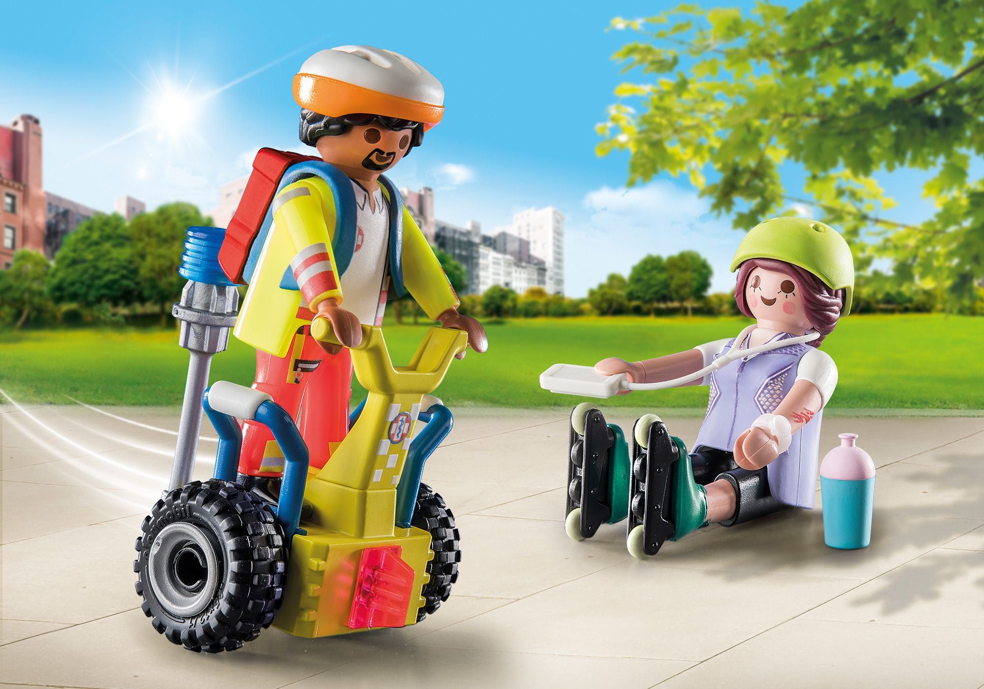 PLAYMOBIL City Life Starter Pack Rettung mit Balance-Racer 71257 - Bild 2