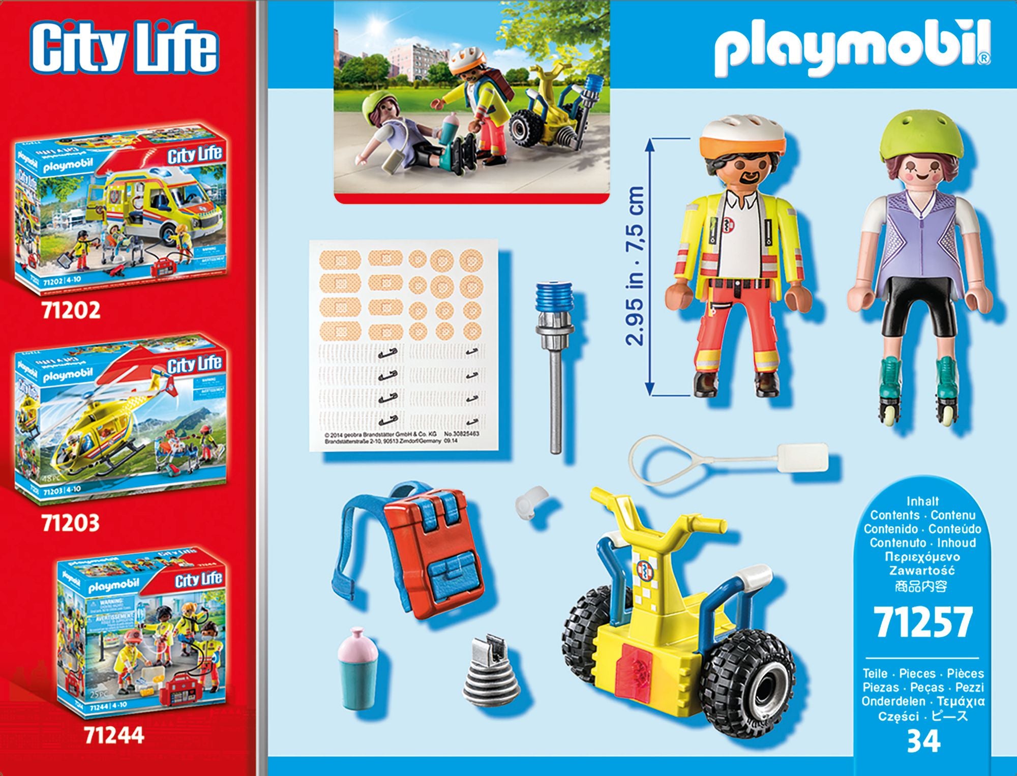 PLAYMOBIL City Life Starter Pack Rettung mit Balance-Racer 71257 - Bild 3