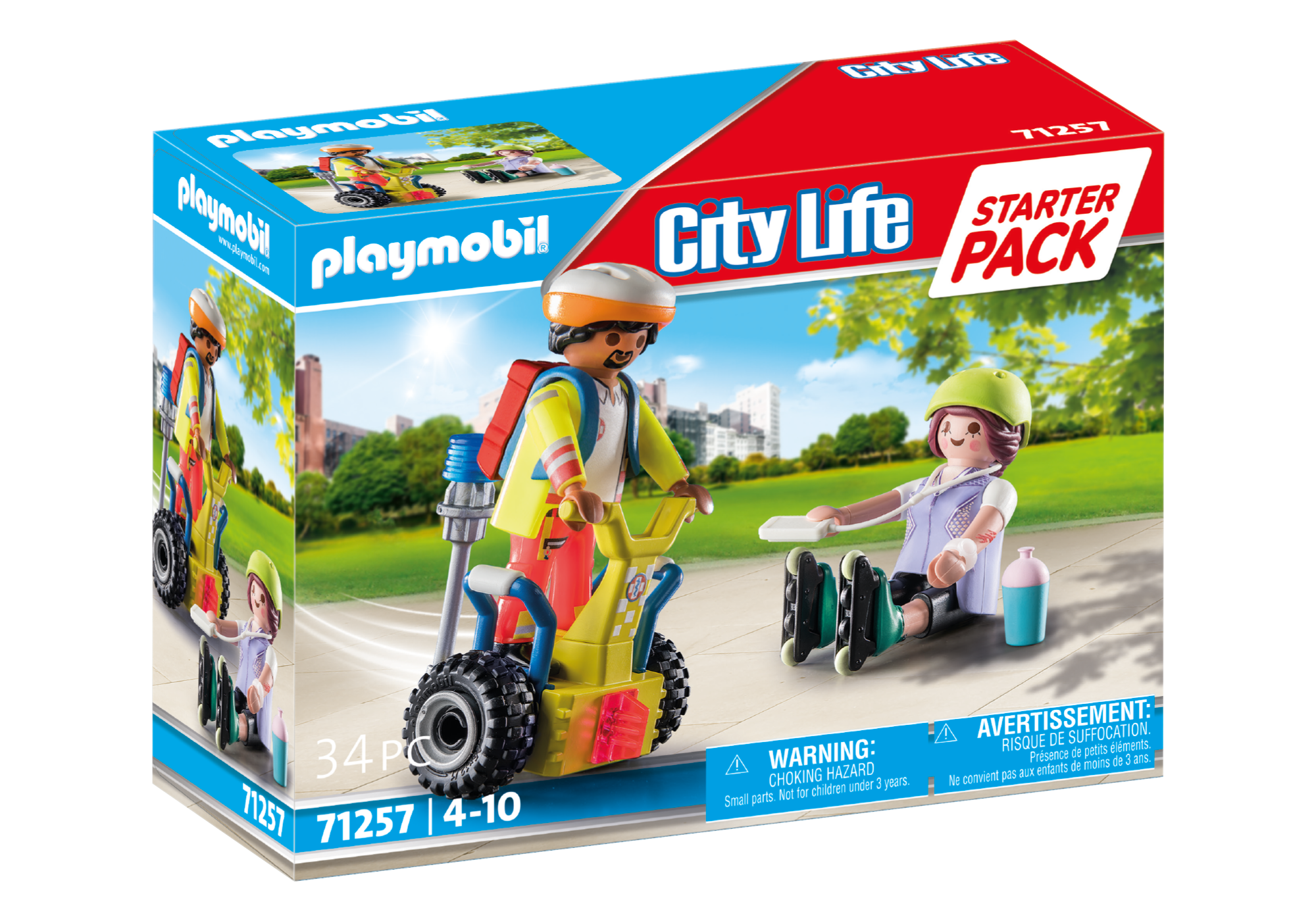 PLAYMOBIL City Life Starter Pack Rettung mit Balance-Racer 71257 - Bild 1