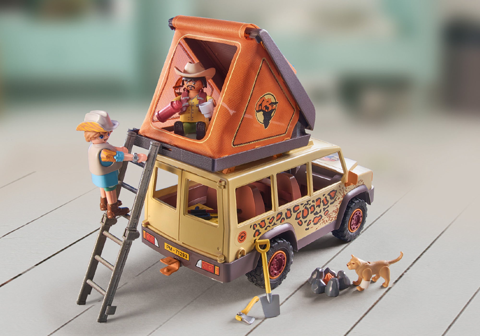 PLAYMOBIL Wiltopia Mit dem Geländewagen bei den Löwen 71293 - Bild 5