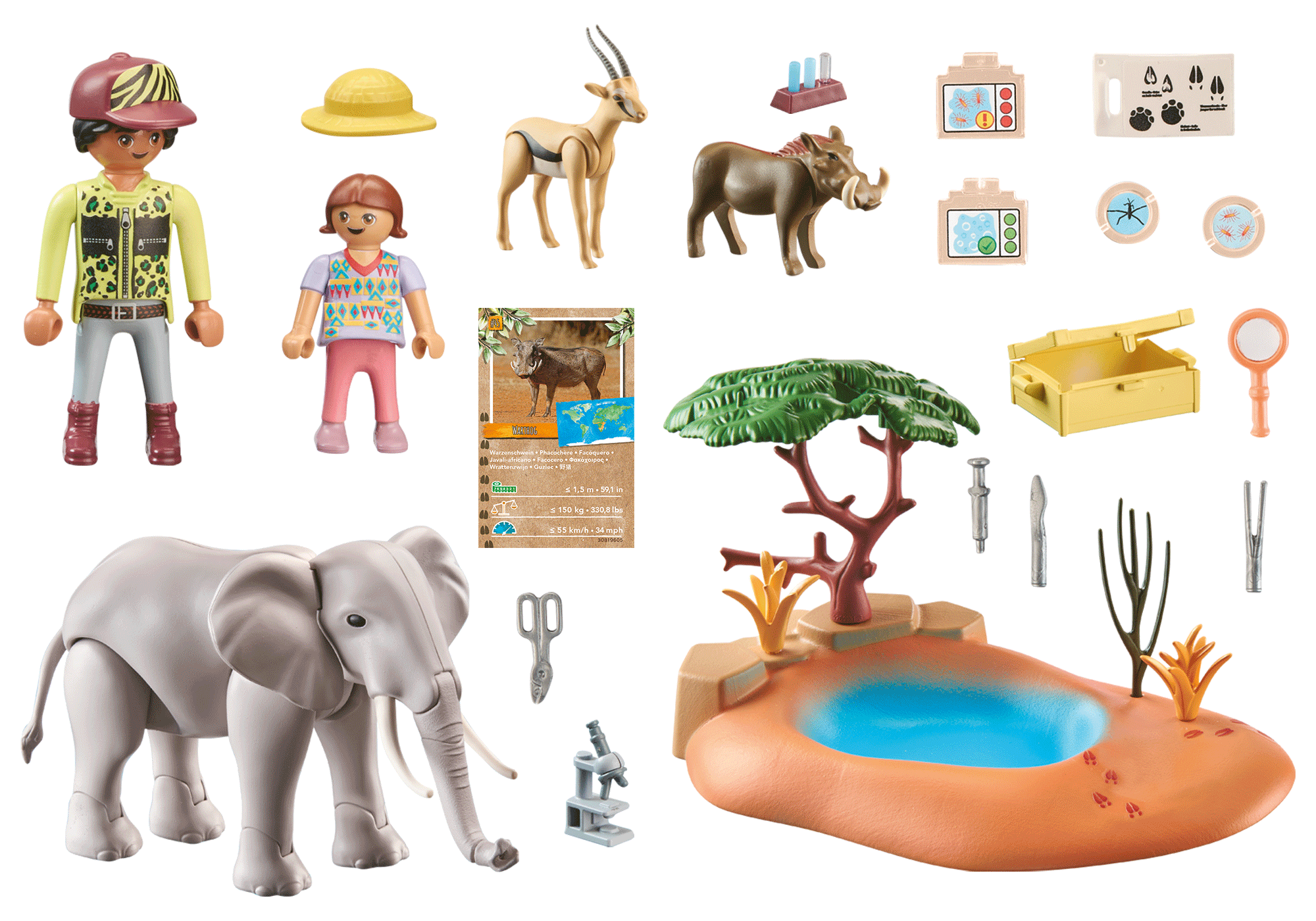 PLAYMOBIL Wiltopia Spritztour zum Wasserloch 71294 - Bild 7