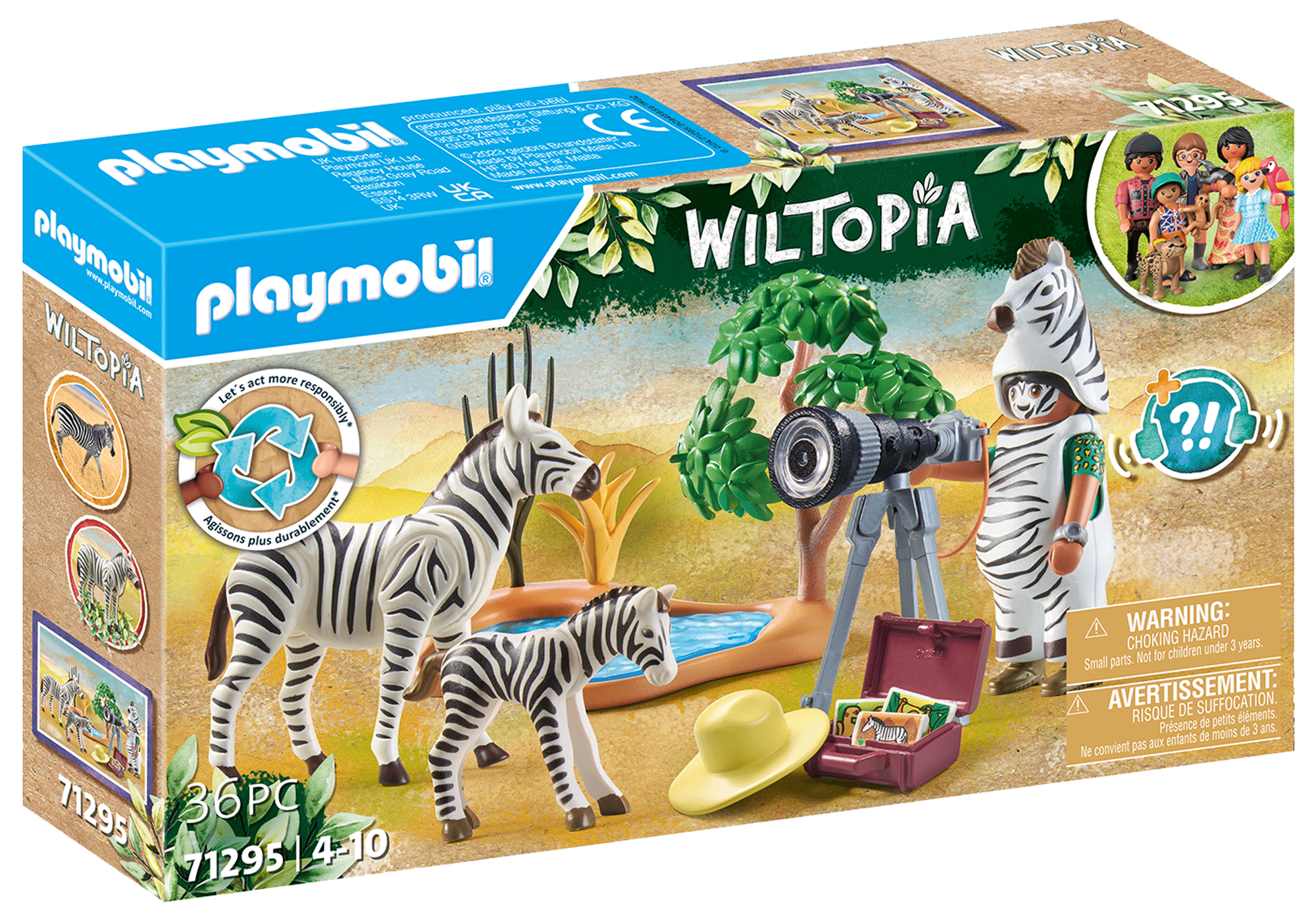 PLAYMOBIL Wiltopia Unterwegs mit der Tierfotografin 71295 - Bild 1