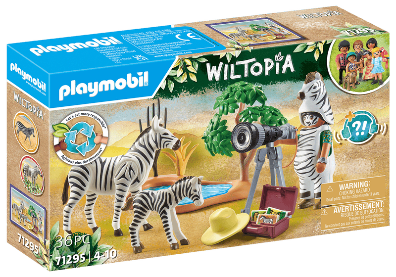 PLAYMOBIL Wiltopia Unterwegs mit der Tierfotografin 71295