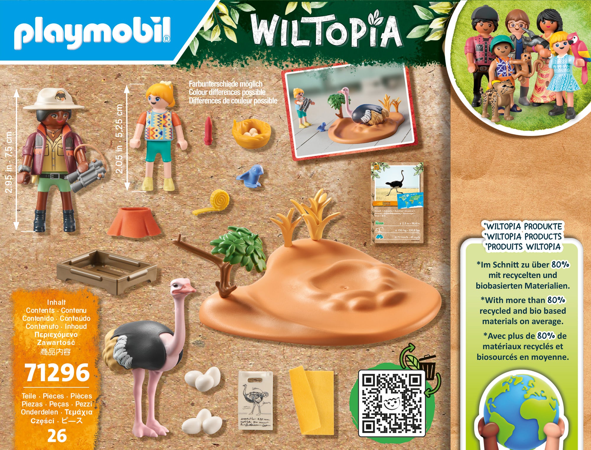 PLAYMOBIL Wiltopia Zu Gast bei Papa Strauss 71296 - Bild 5