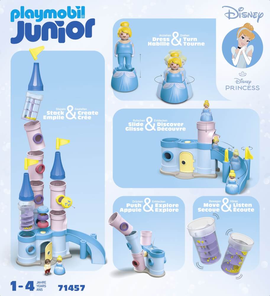 PLAYMOBIL JUNIOR & Disney: Cinderellas Schloss 71457 - Bild 3
