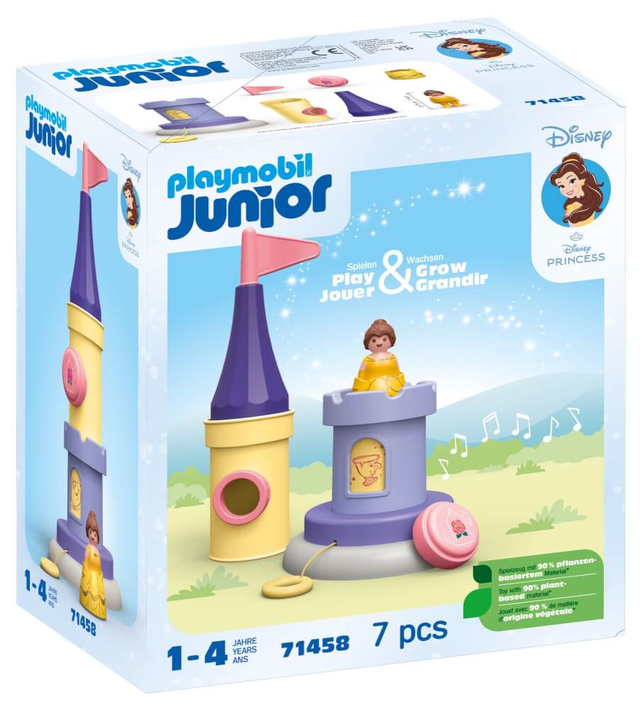 PLAYMOBIL JUNIOR & Disney: Belles Spielturm mit Melodie 71458 - Bild 1
