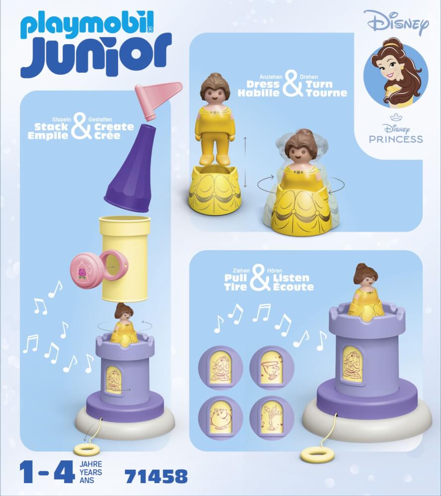 PLAYMOBIL JUNIOR & Disney: Belles Spielturm mit Melodie 71458 - Bild 4