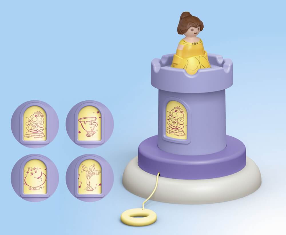 PLAYMOBIL JUNIOR & Disney: Belles Spielturm mit Melodie 71458 - Bild 6