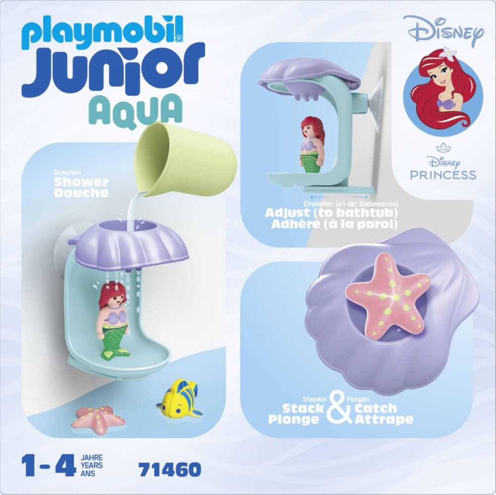 PLAYMOBIL JUNIOR & Disney: Arielles Muscheldusche 71460 - Bild 3