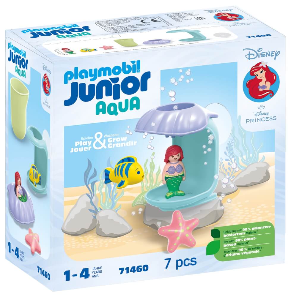 PLAYMOBIL JUNIOR & Disney: Arielles Muscheldusche 71460 - Bild 1