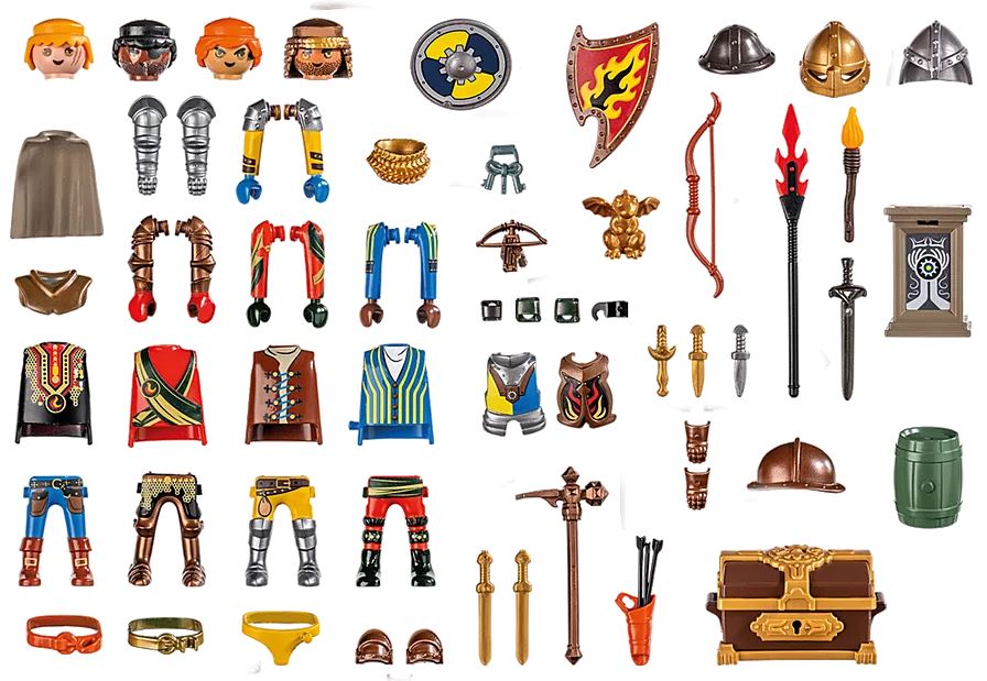 PLAYMOBIL My Figures: Ritter von Novelmore 71487 - Bild 2