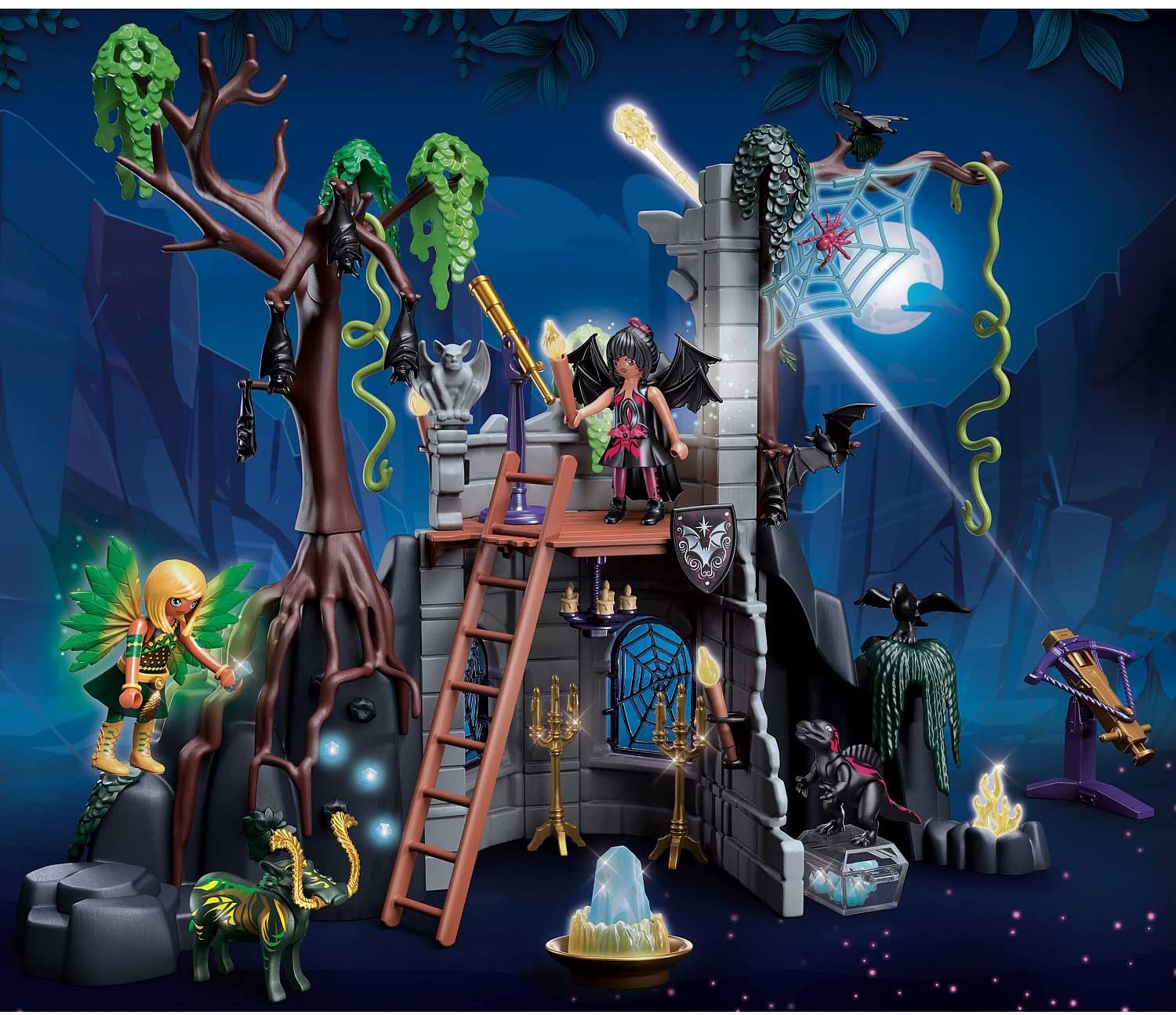 PLAYMOBIL  ADVENTURES OF AYUMA Bat Fairies Ruine 70807 - Bild 3