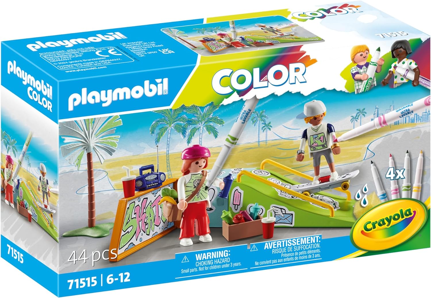 PLAYMOBIL Color Skatepark 71515 - Bild 1