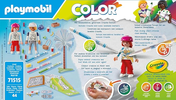 PLAYMOBIL Color Skatepark 71515 - Bild 4