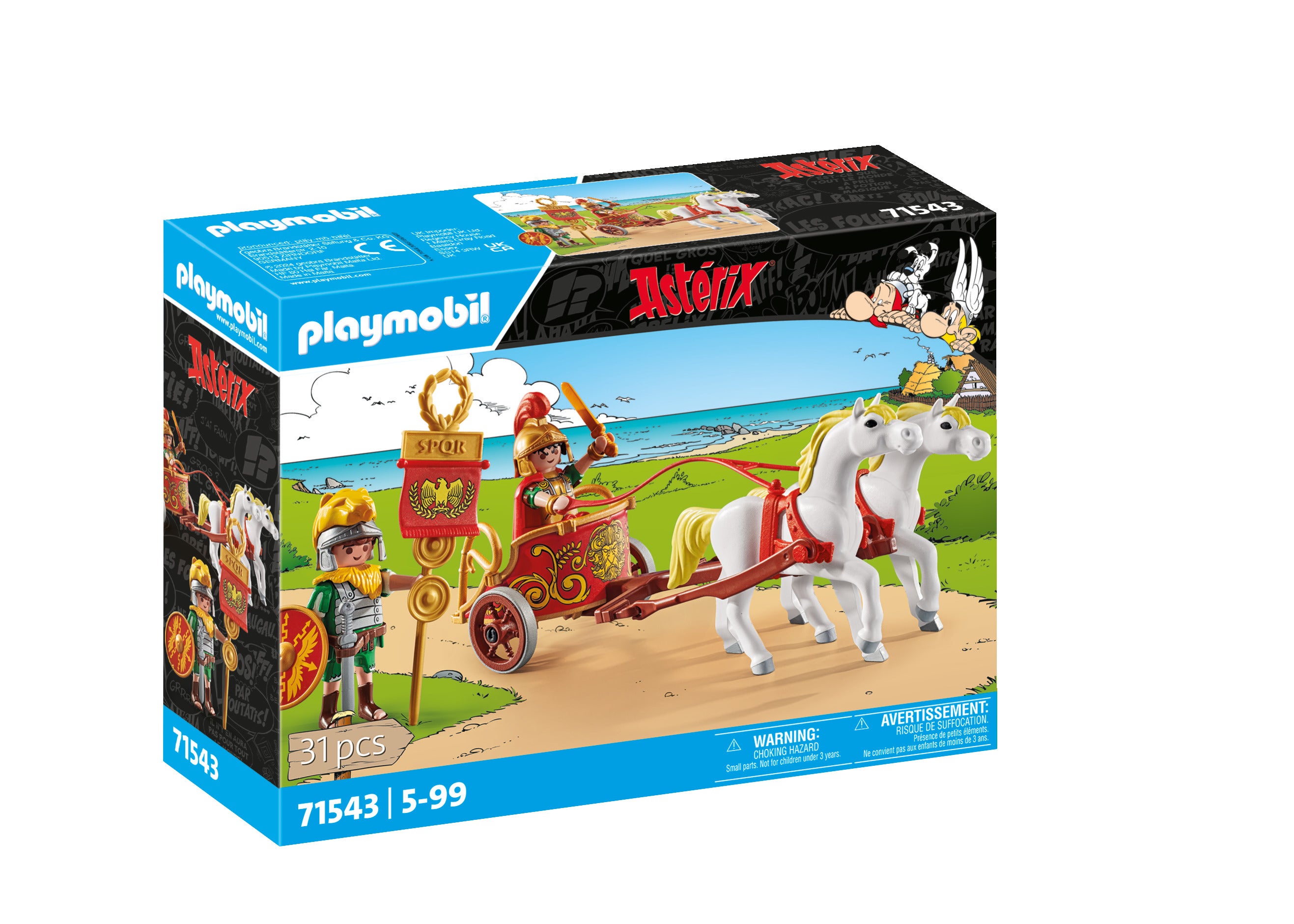 PLAYMOBIL Asterix Römischer Streitwagen 71543 - Bild 1