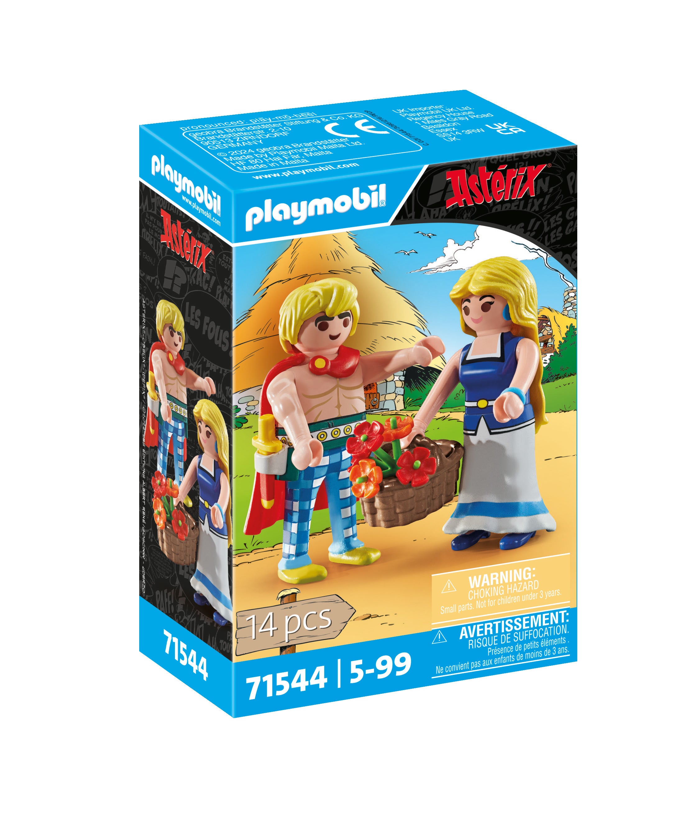 PLAYMOBIL Asterix Tragicomix und Falbala 71544 - Bild 1
