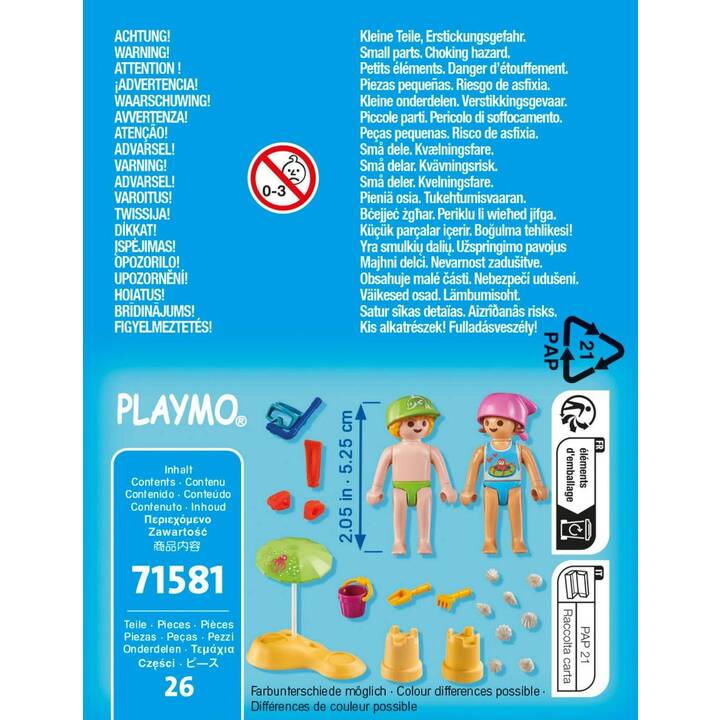 PLAYMOBIL Kids mit Sandburg 71581 - Bild 3