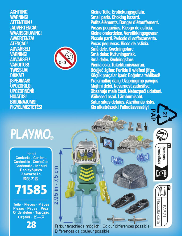 PLAYMOBIL Robotertaucher 71585 - Bild 3