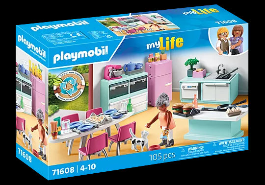 PLAYMOBIL My life Küche mit Essplatz 71608 - Bild 1