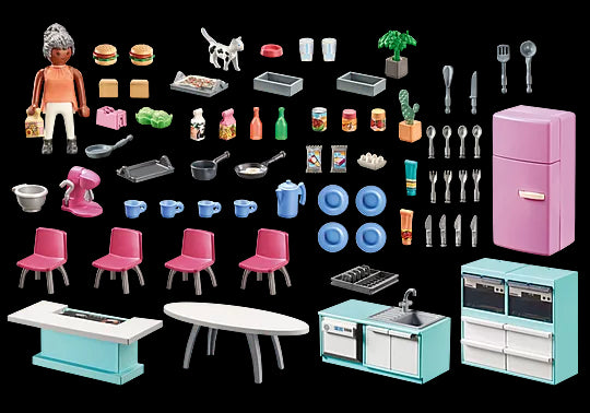 PLAYMOBIL My life Küche mit Essplatz 71608 - Bild 3