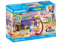 PLAYMOBIL My life Schlafzimmer mit Babyspielecke 71609