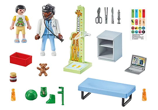 PLAYMOBIL City Life Kinderarzt mit Teddybär 71619 - Bild 3