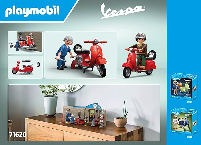 PLAYMOBIL 60s Vespa Garage 71621 - Bild 4