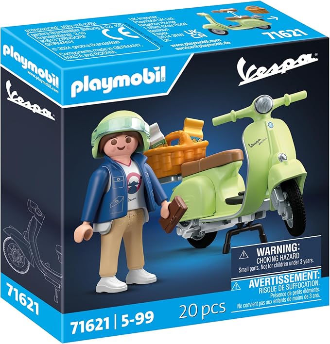PLAYMOBIL Vespa mit Frau 71621 - Bild 1