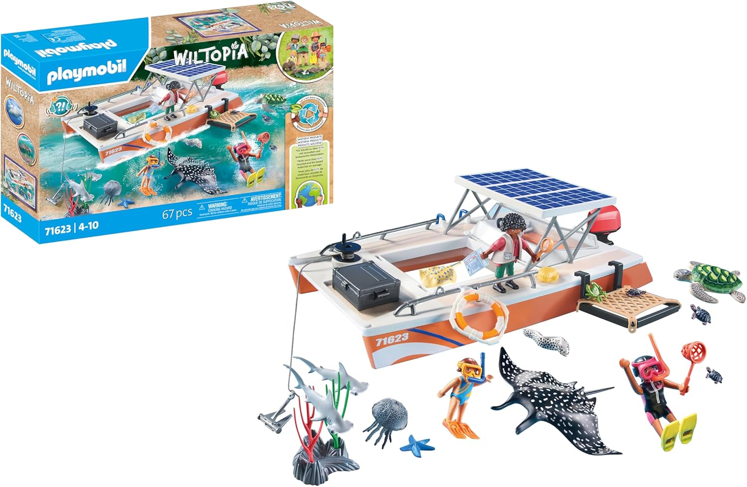PLAYMOBIL Wiltopia Korallenriff Plattform 71623 - Bild 2