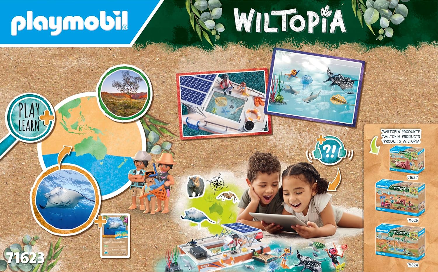 PLAYMOBIL Wiltopia Korallenriff Plattform 71623 - Bild 4
