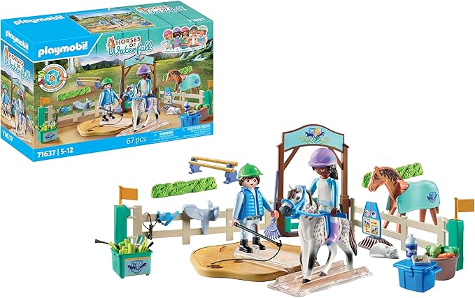 PLAYMOBIL Horses of Waterfall Moderner Reitplatz 71637 - Bild 2