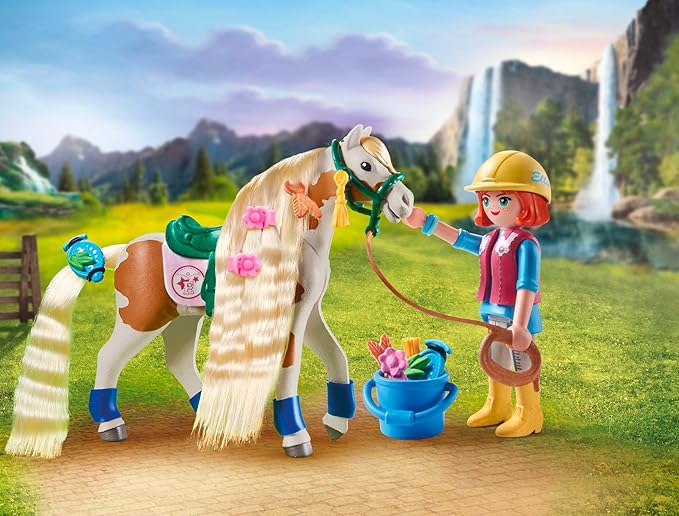 PLAYMOBIL Horse of Waterfall Ellie & Pferd mit Kreppeisen 71639 - Bild 3