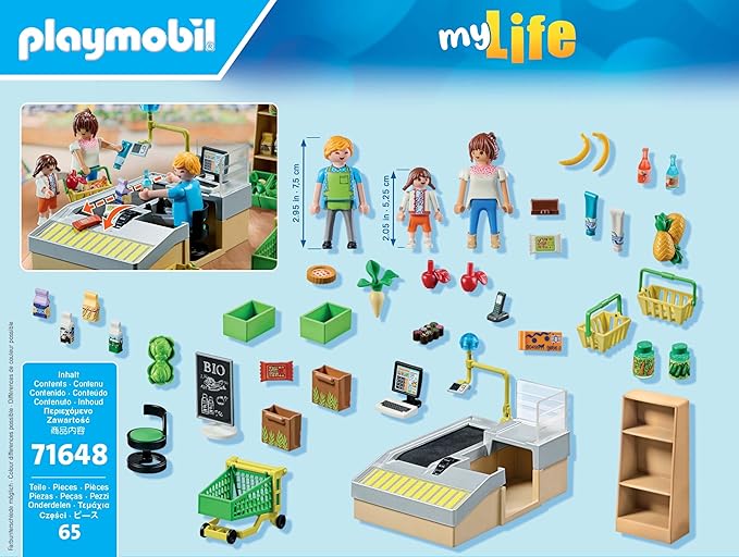 PLAYMOBIL my Life Bio-Supermarkt 71648 - Bild 4