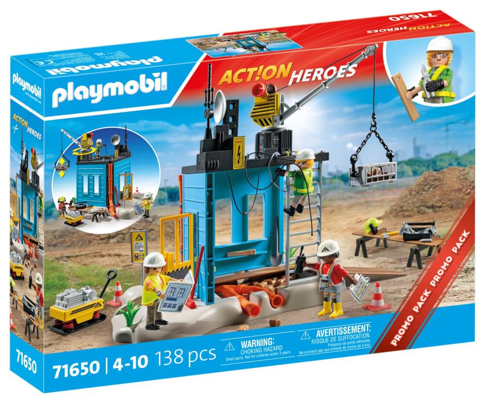 PLAYMOBIL my Life Baustelle 71650 - Bild 1