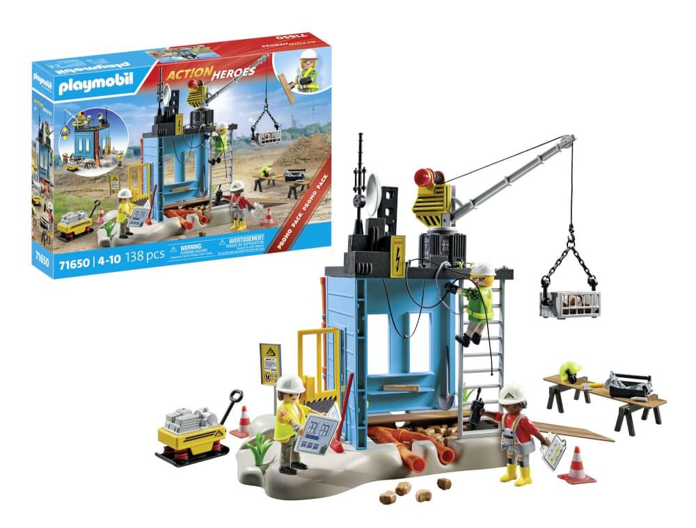 PLAYMOBIL my Life Baustelle 71650 - Bild 2