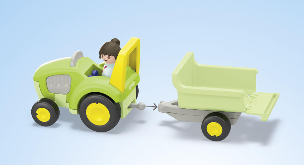 PLAYMOBIL JUNIOR: Bauernhof - Abenteuer mit Traktor 71656 - Bild 6