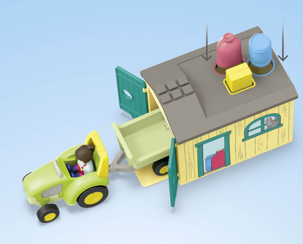PLAYMOBIL JUNIOR: Bauernhof - Abenteuer mit Traktor 71656 - Bild 7
