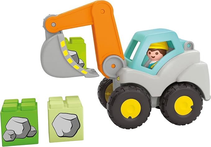 PLAYMOBIL JUNIOR: Schaufelbagger 71684 - Bild 6