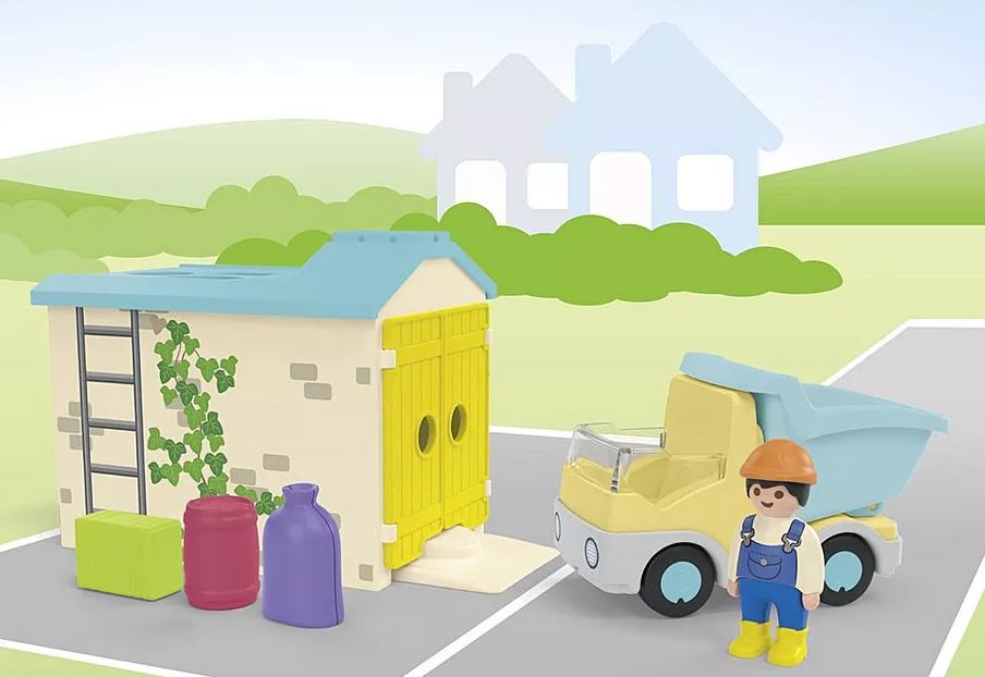 PLAYMOBIL JUNIOR: LKW mit Sortiergarage 71686 - Bild 7