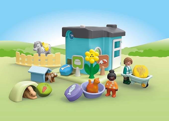 PLAYMOBIL JUNIOR: Tierpension mit Futterspender 71690 - Bild 3