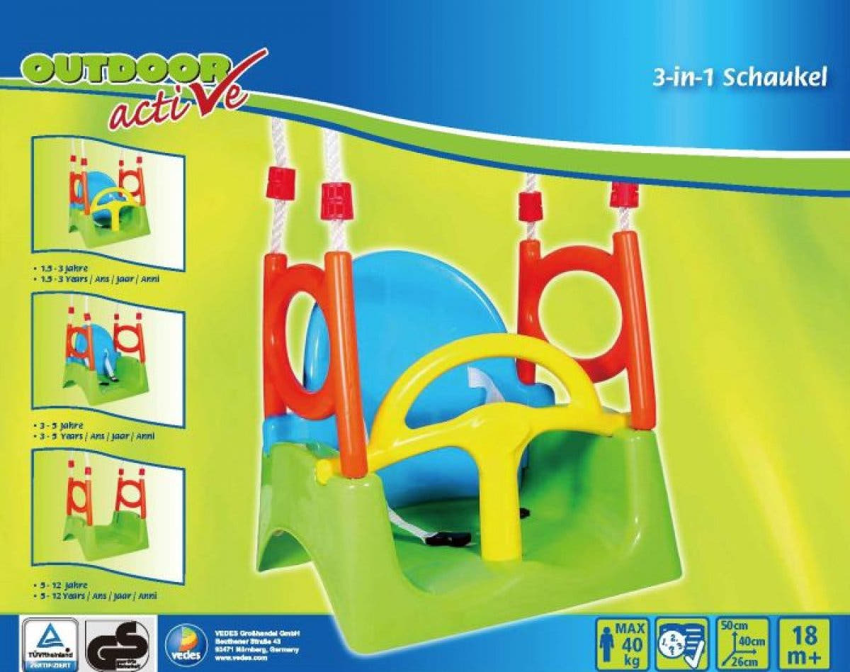 Outdoor active 3 in 1 Schaukel - Bild 1