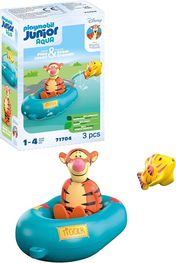 PLAYMOBIL Junior & Disney: Tiggers Schlauchbootfahrt 71704 - Bild 1