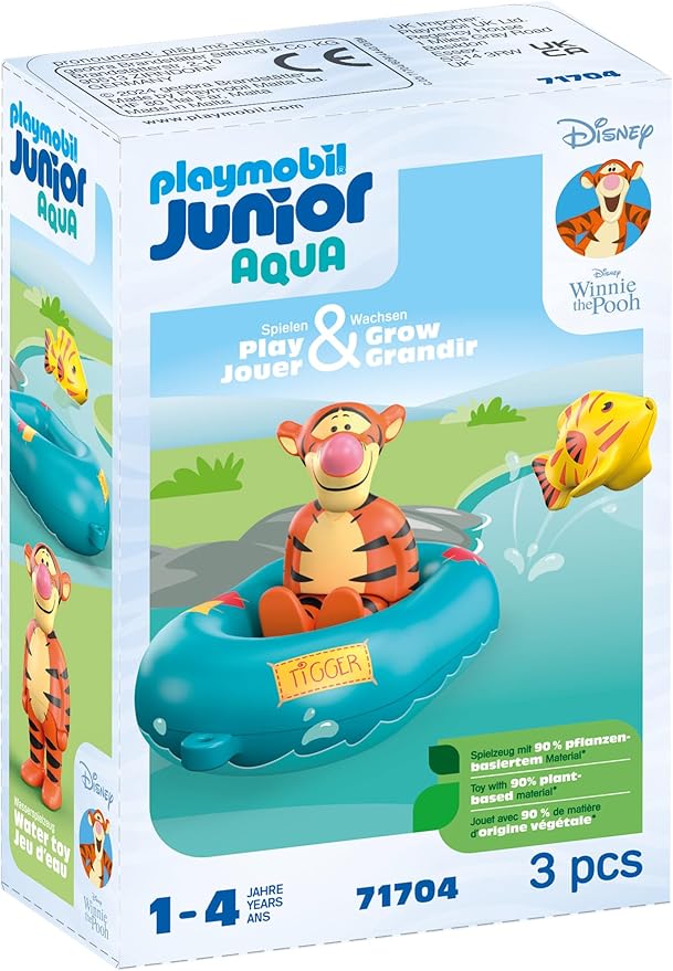 PLAYMOBIL Junior & Disney: Tiggers Schlauchbootfahrt 71704 - Bild 2