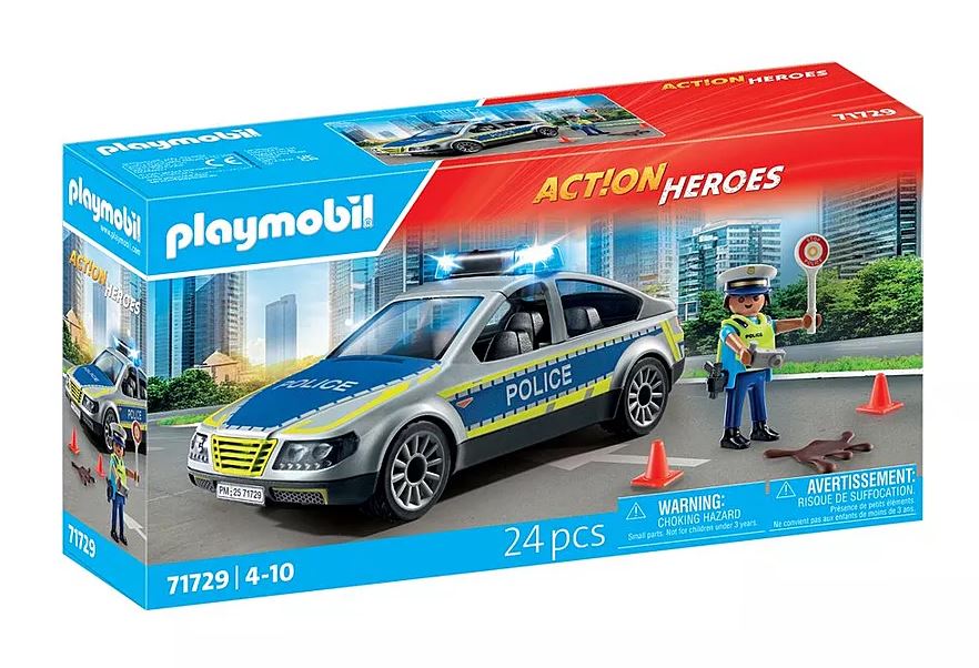 PLAYMOBIL Action Heroes Polizei Streifenwagen 71729 - Bild 1