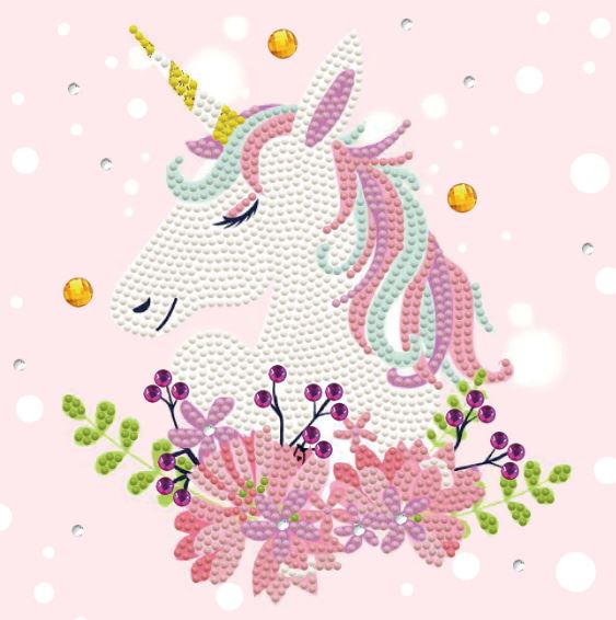 Diamond Painting Verträumtes Einhorn - Bild 2