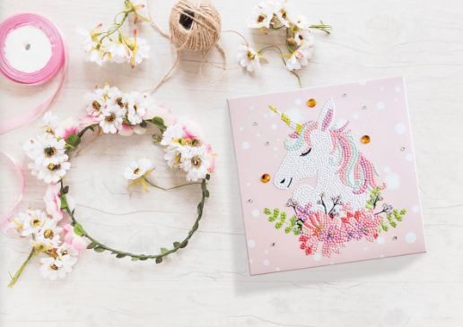 Diamond Painting Verträumtes Einhorn - Bild 4