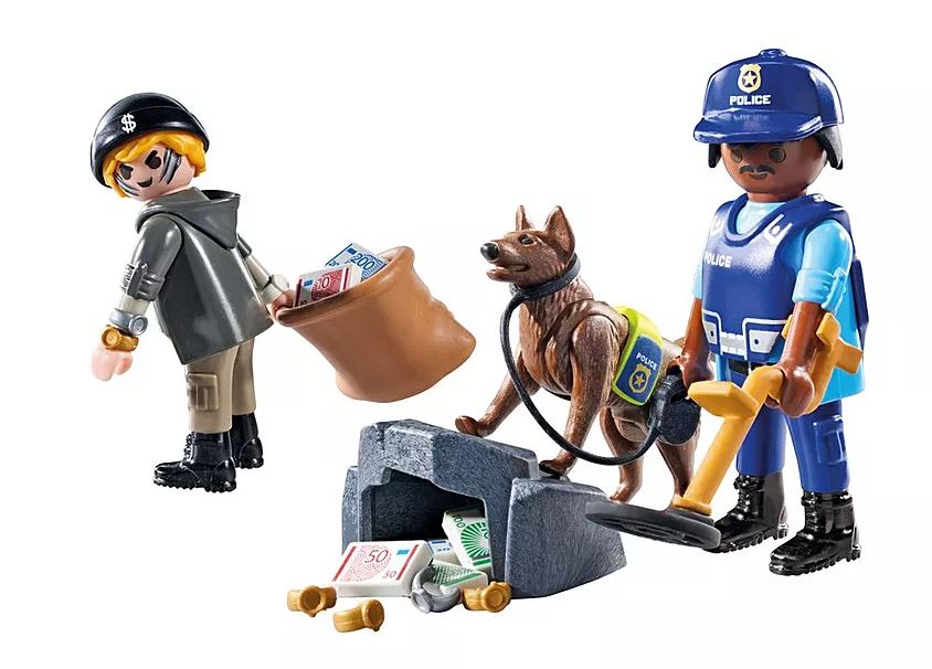 PLAYMOBIL Action Heroes Spurensuche mit Hund 71731 - Bild 2