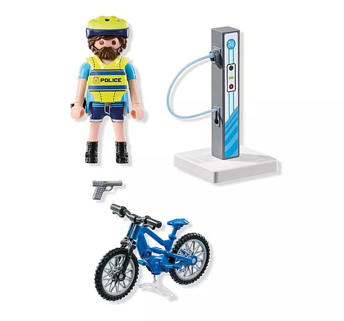 PLAYMOBIL Action Heroes Polizei Fahrradstreife 71732 - Bild 2