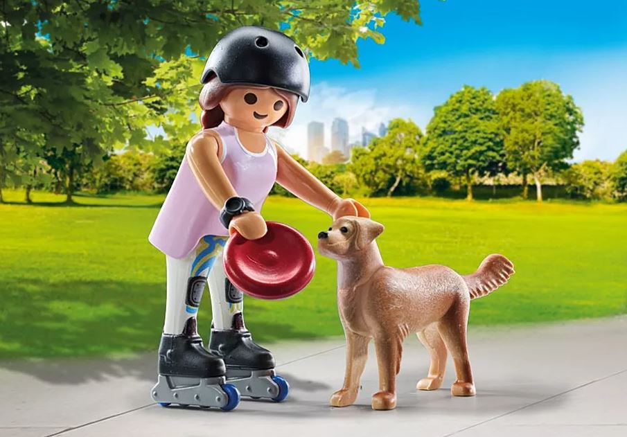 PLAYMOBIL my Life Inlinerin mit Retriever 71739 - Bild 3